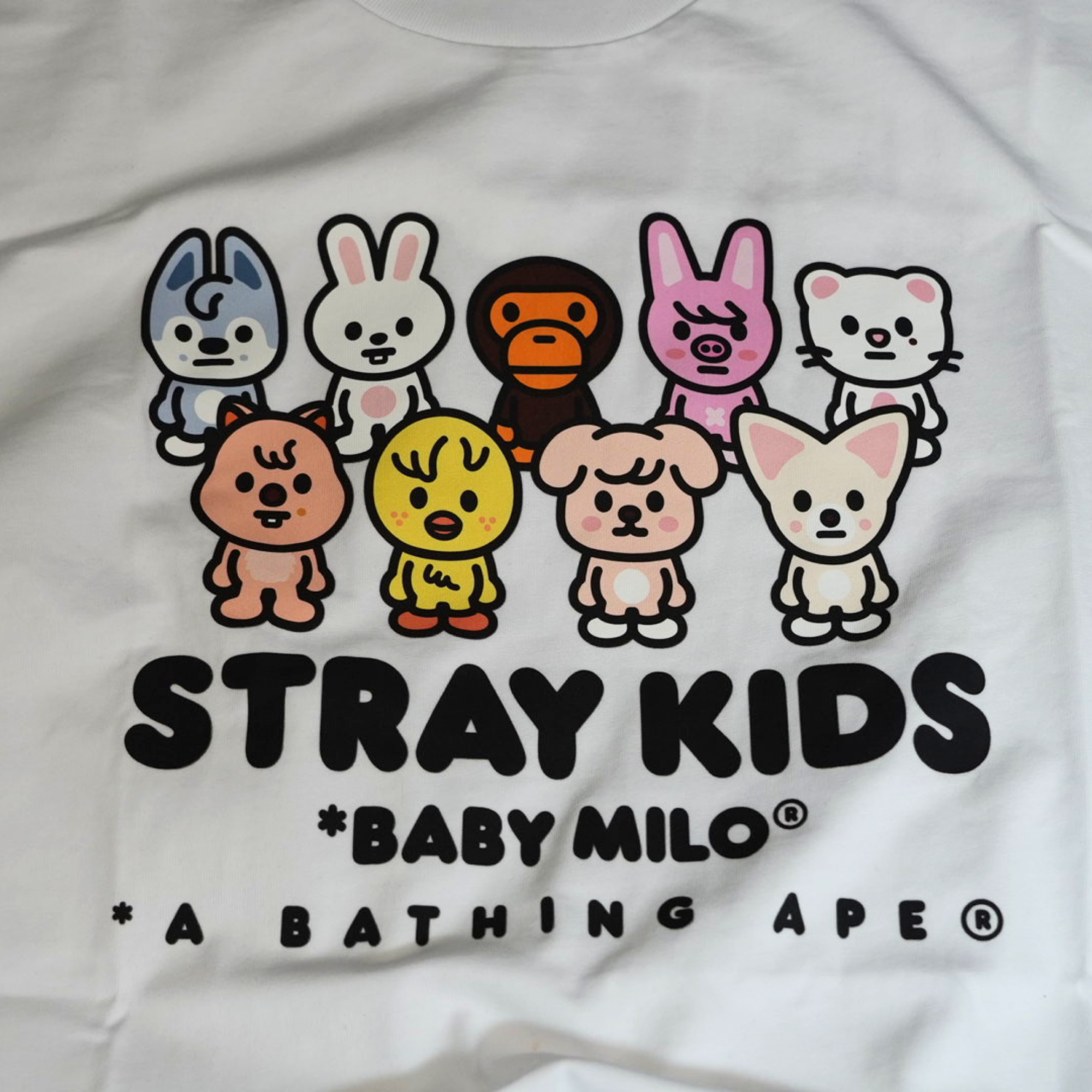 A BATHING APE | Stray Kids Tee