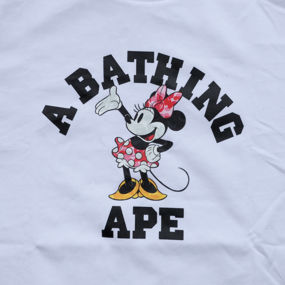 Tee Bape x Disney - Minnie Mouse