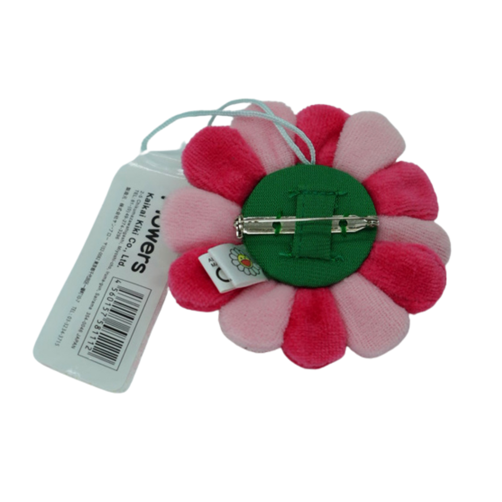 TAKASHI MURAKAMI Flower Plush Pin Pink