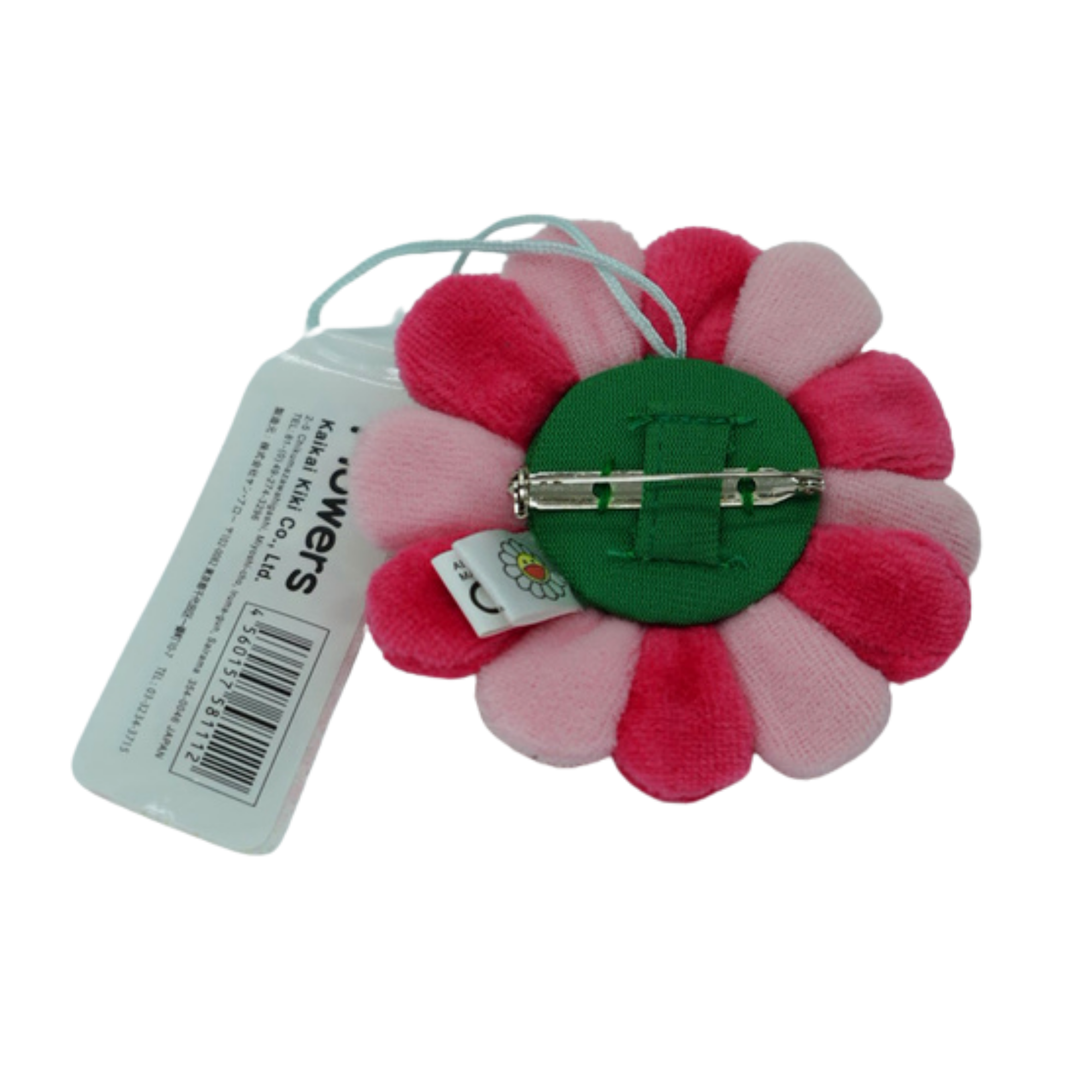 TAKASHI MURAKAMI Flower Plush Pin Pink