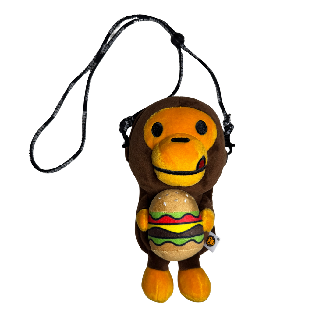 BABY MILO STORE | Baby Milo Burger plush mobile bag