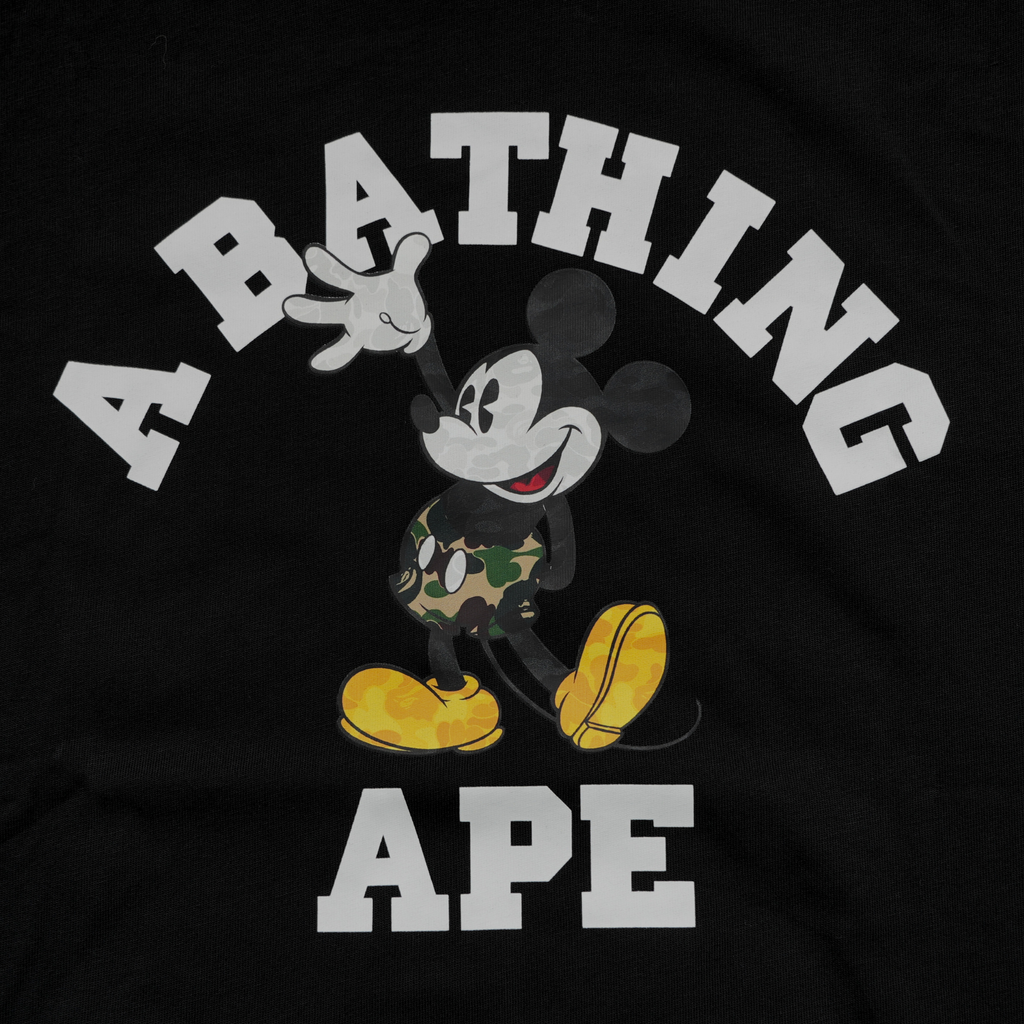 Tee Bape x Disney - Mickey Mouse