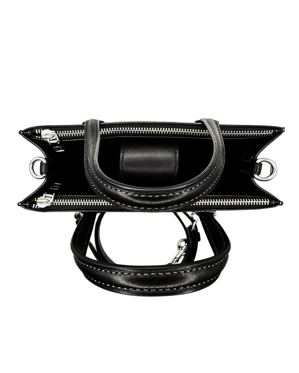 NINA SMALL TOTE WITH DEBOSSED SCULPTED C