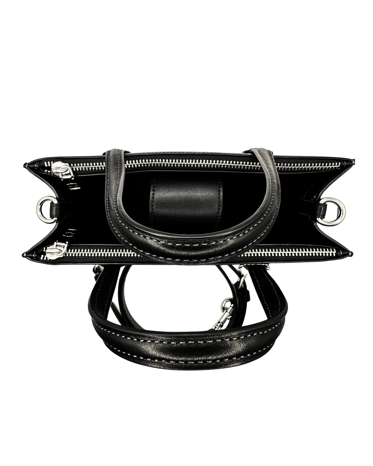 NINA SMALL TOTE WITH DEBOSSED SCULPTED C