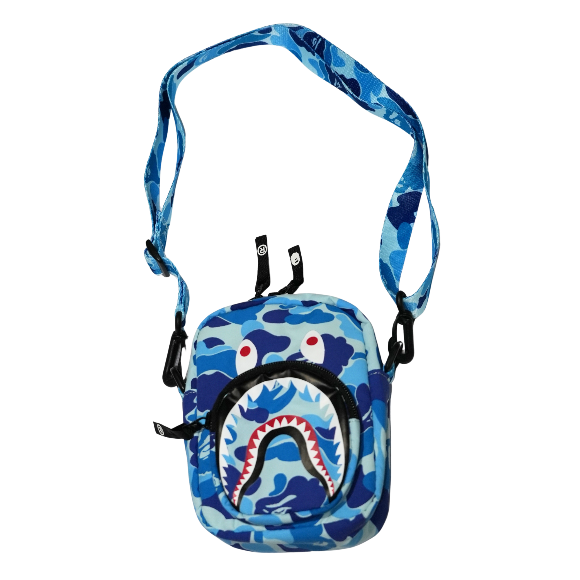 ABC Camo Shark Mini Bag | Azul
