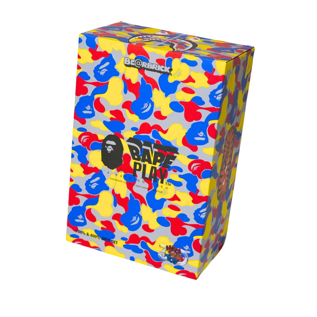 BAPE X BE@RBRICKS 100% & 400%