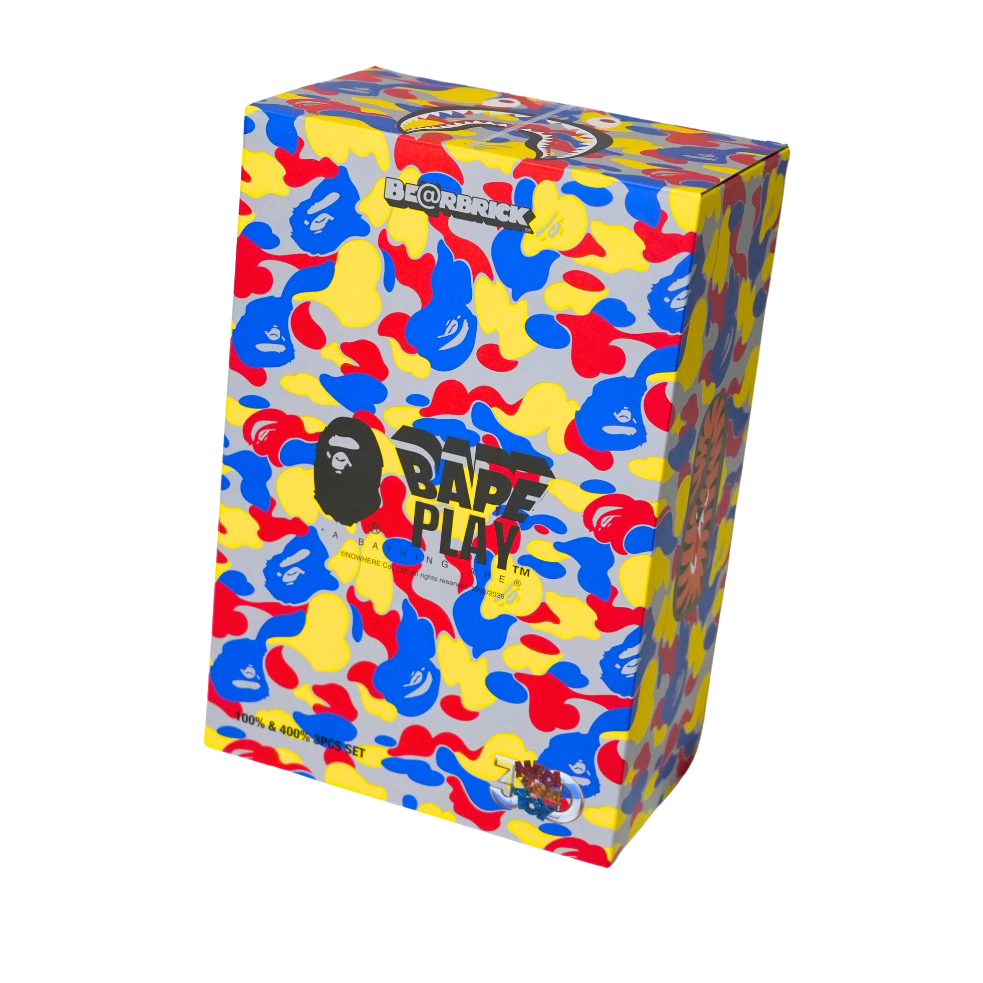 BAPE X BE@RBRICKS 100% & 400%