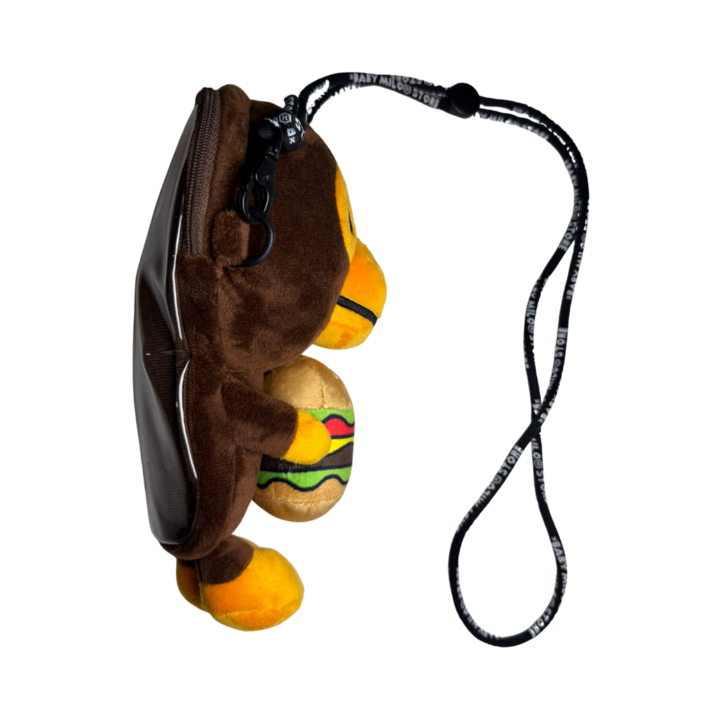 BABY MILO STORE | Baby Milo Burger plush mobile bag