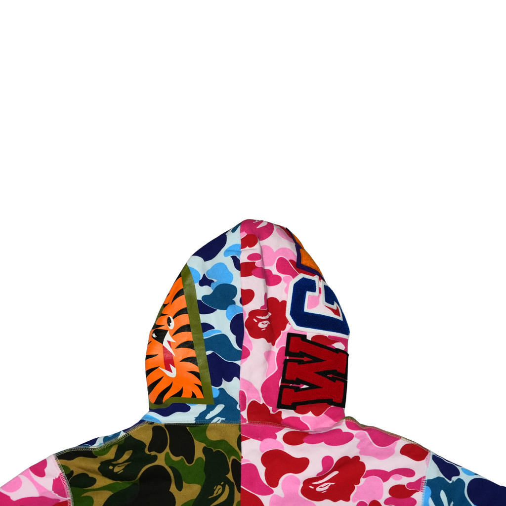 ABC Crazy Camo Shark Full Zip Hoddie