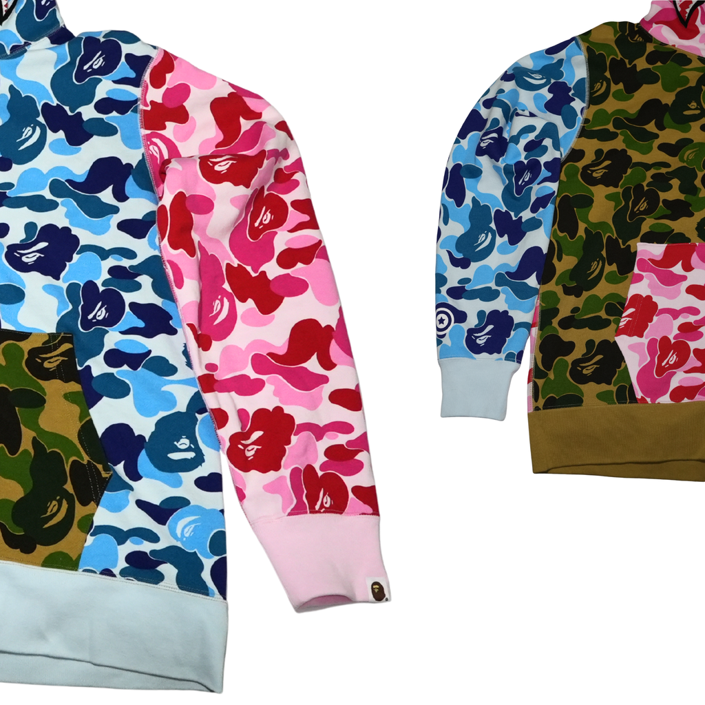 ABC Crazy Camo Shark Full Zip Hoddie