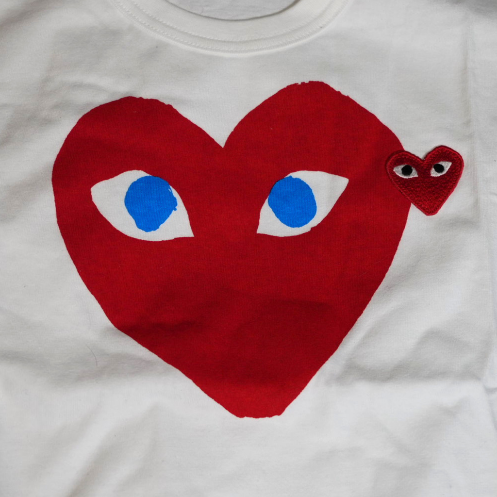 PLAY COMME DES GARCONS | Red Heart Tee