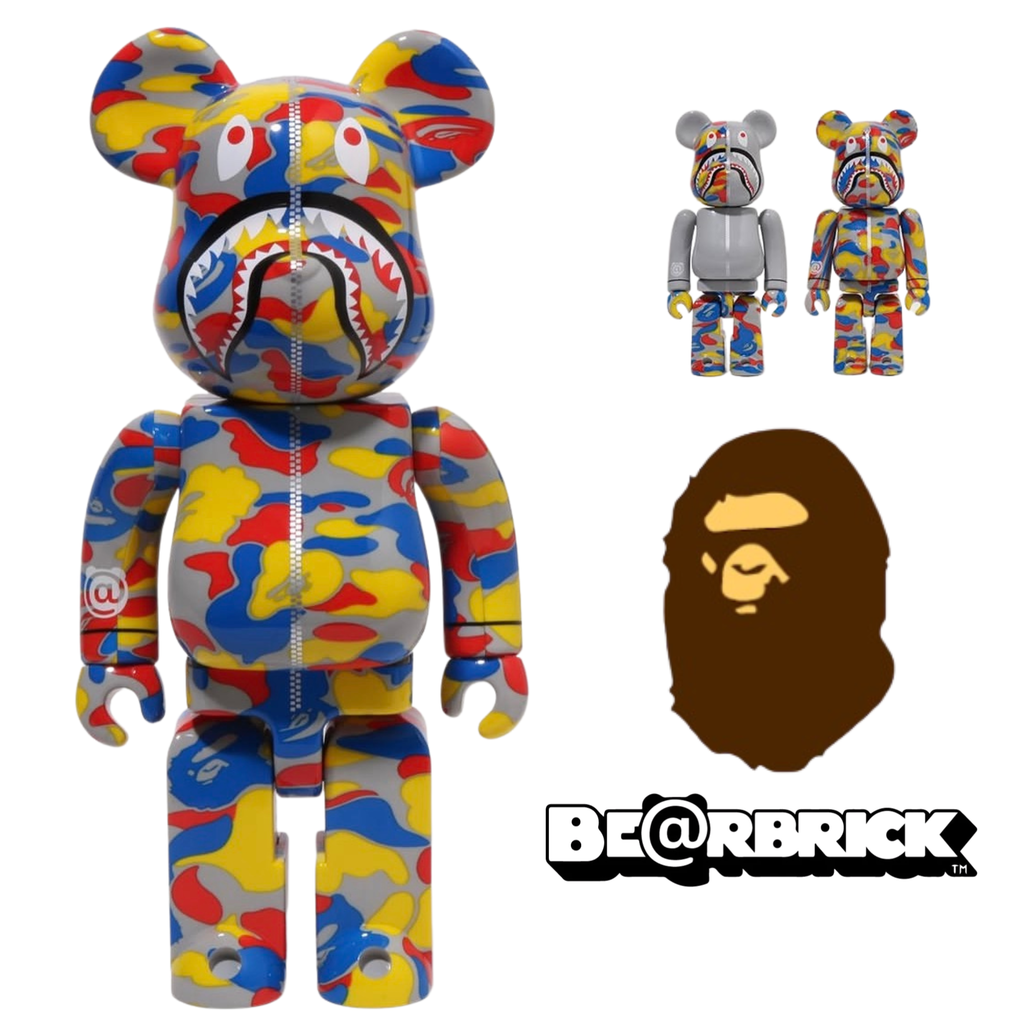 BAPE X BE@RBRICKS 100% & 400%