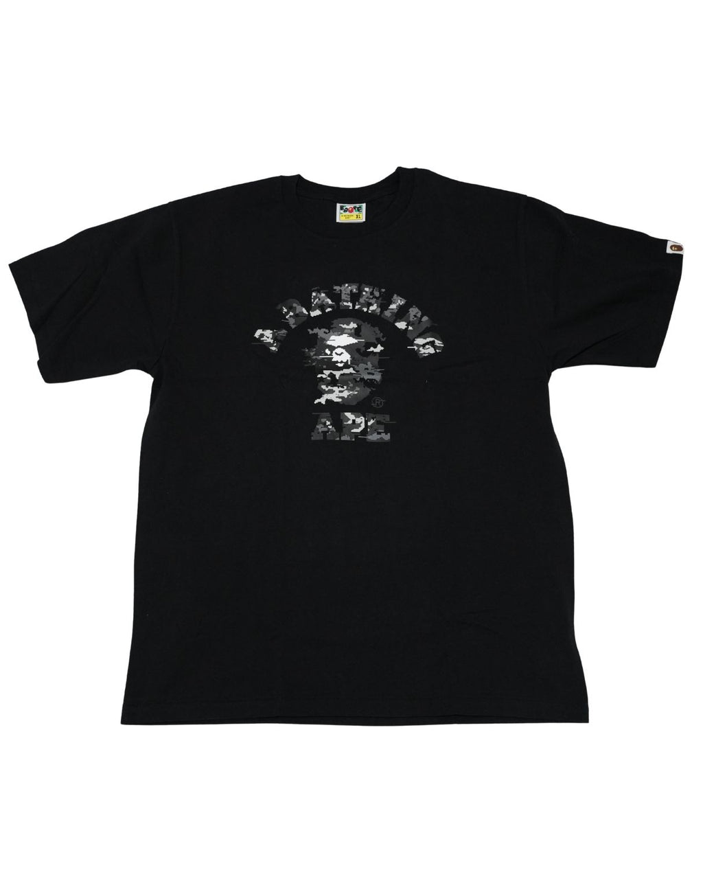 A BATHING APE | MULTI PIXEL CAMO COLLEGE TEE