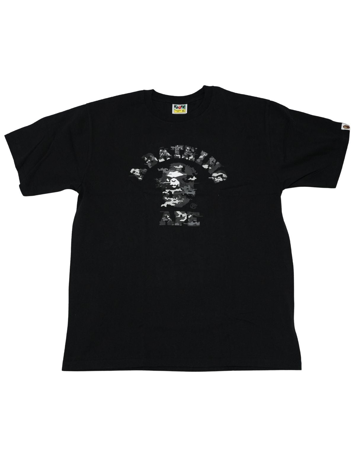 A BATHING APE | MULTI PIXEL CAMO COLLEGE TEE