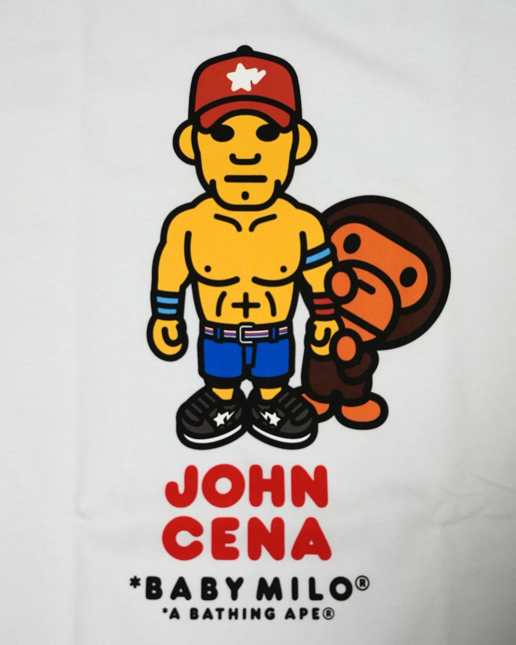 BAPE X WWE | John Cena Baby Milo Relaxed Fit Tee