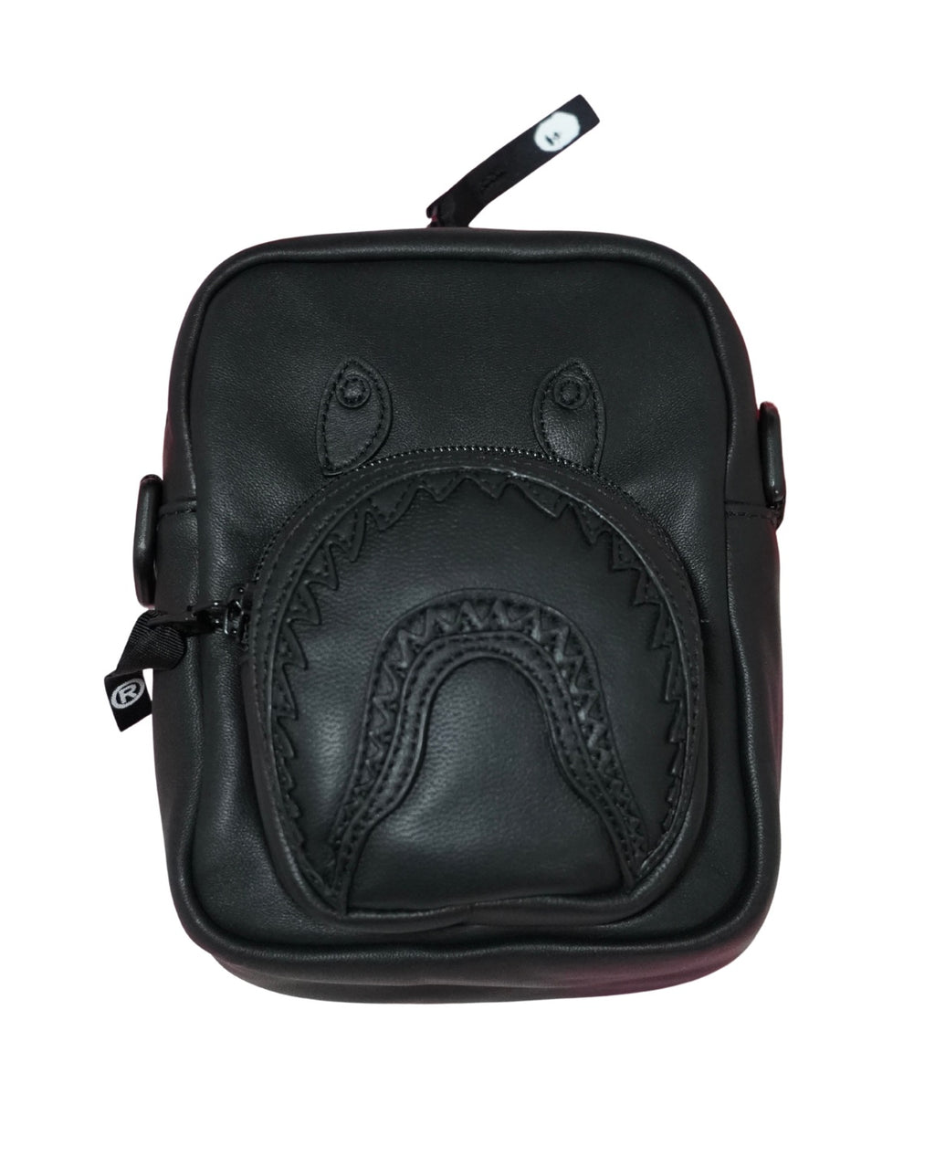 A BATHING APE | SHARK LEATHER MINI BAG