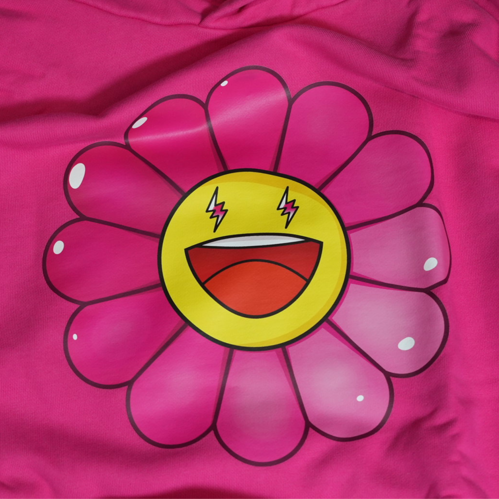 Takashi Murakami X JBalvin Hoodie Rosa